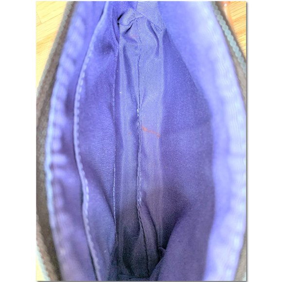 Coach Brown Pebbled Leather Wristlet - Picture 7 of 7